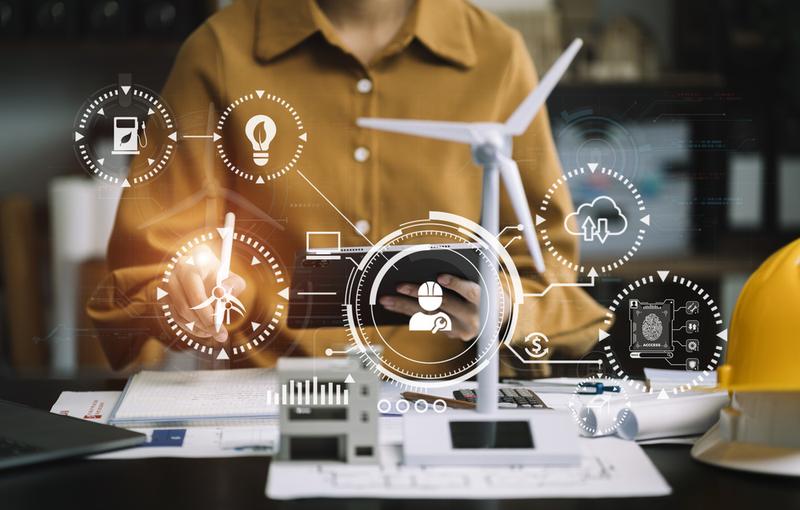 AI-driven power management system optimizing energy use in telecom networks