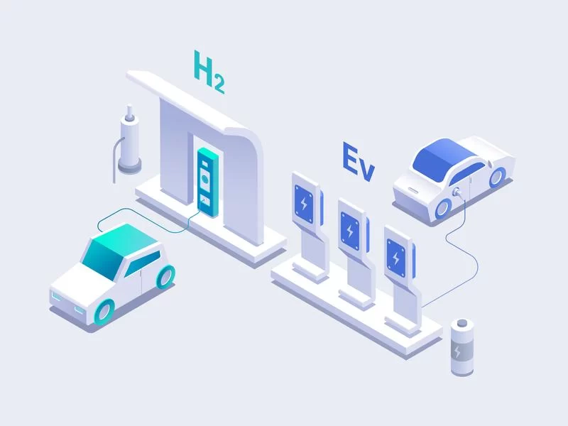 Car charging microgrid powered by solar energy in an urban area