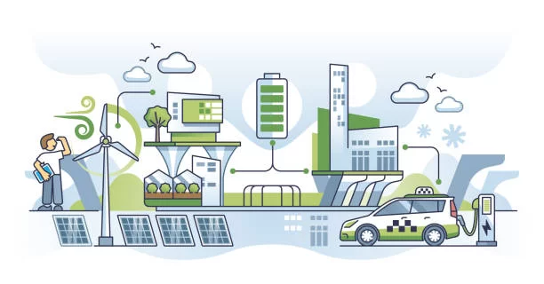 Flywheel energy storage system in action for grid stabilization