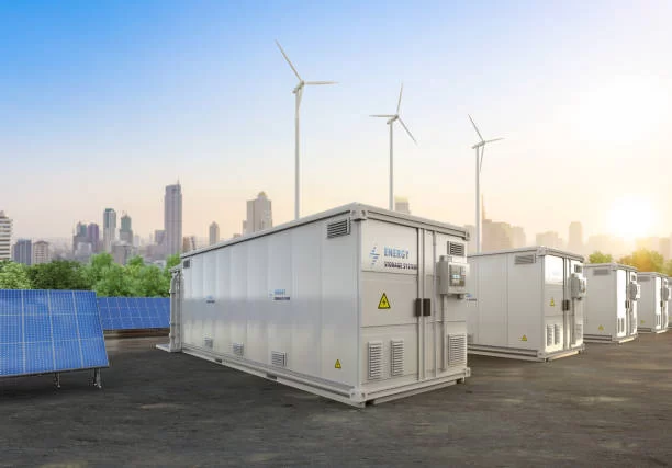 1.Diagram illustrating how high voltage energy storage reduces transmission losses in a power grid.